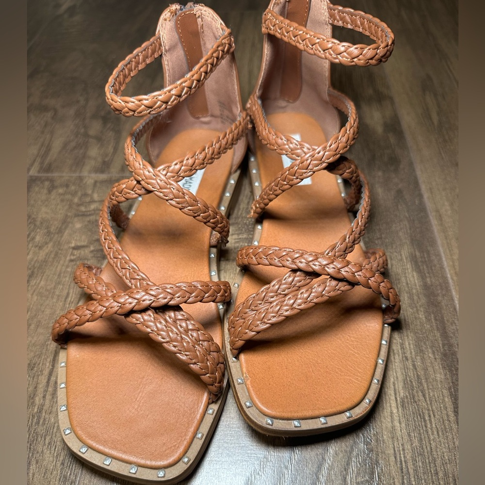Steve Madden Women’s Braided Tessi Sandals NWOT